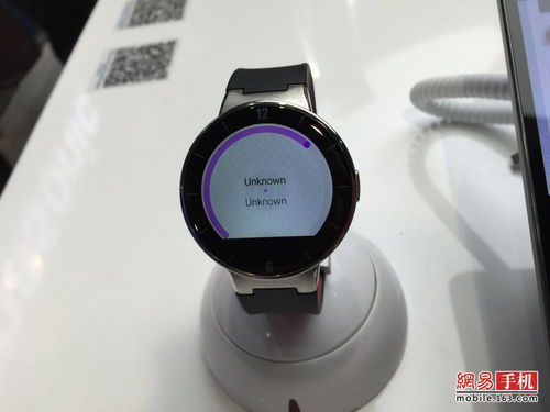 阿尔卡特OneTouch智能手表惊艳亮相CES 2015，简约设计引领智能穿戴新趋势